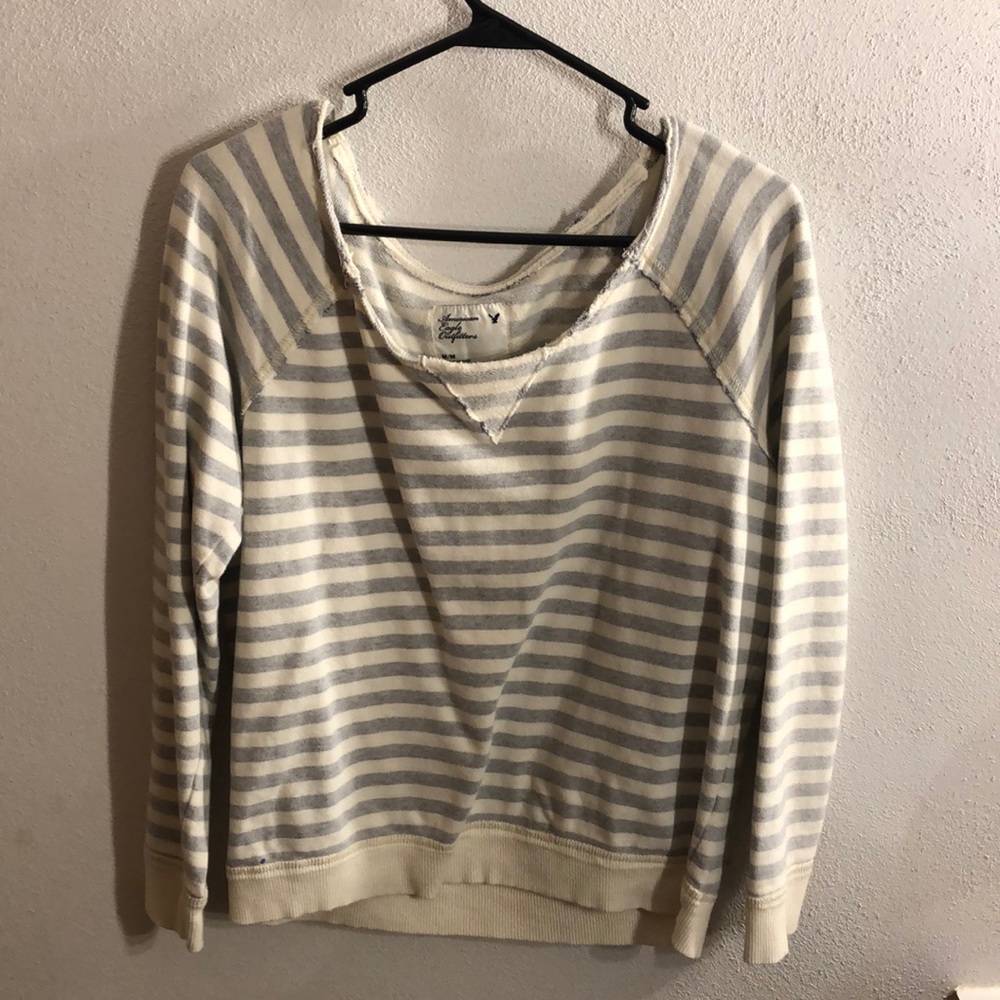 AMERICAN EAGLE | Striped Sweater